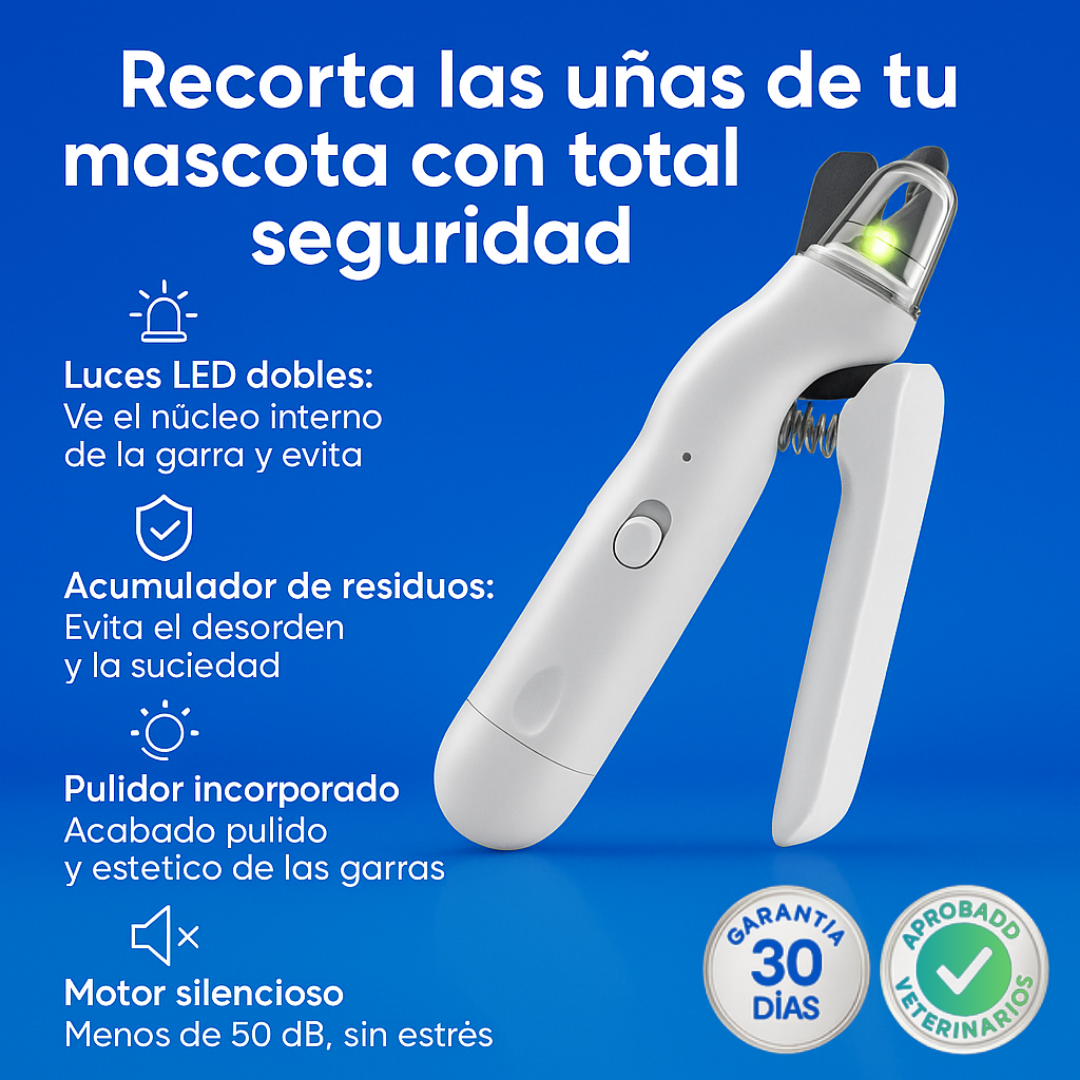SAFETRIM™ -Recortador y pulidor de garras 2 en 1
