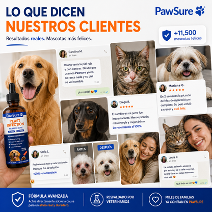 PawSure® Yeast infection - Gotas contra la Picazón y Hongos