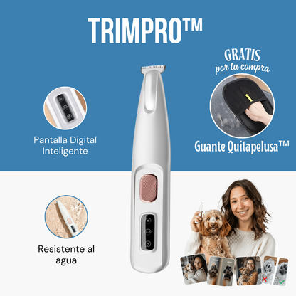 TRIMPRO™-Cortador de Pelo Silencioso para Mascotas + REGALO🎁