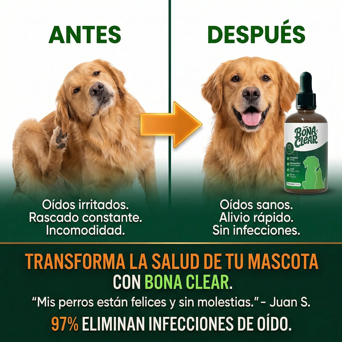 BONACLEAR - Gotitas para la Salud Auditiva de tu mascota