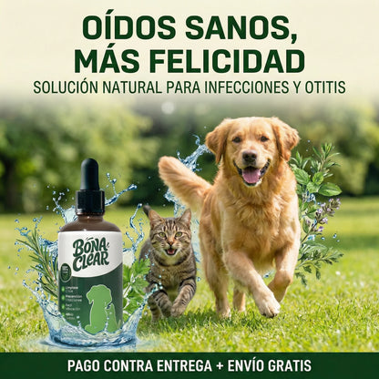 BONACLEAR - Gotitas para la Salud Auditiva de tu mascota
